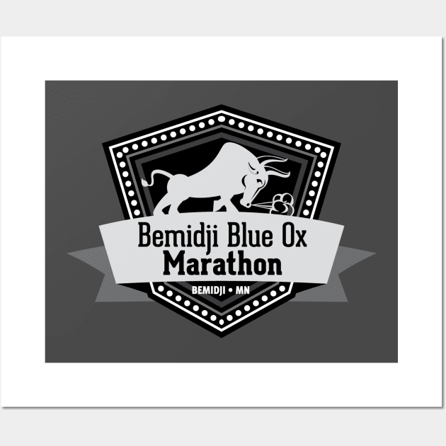 Bemidji Blue Ox Marathon Wall Art by Blue Ox Marathon